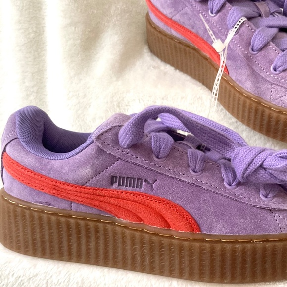 Puma Fenty Rihanna Platform Sneakers Suede Y2K Retro Creeper Size 7 - Picture 4 of 16